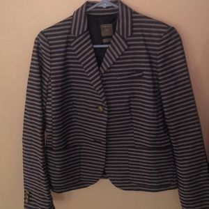 Striped women’s blazer